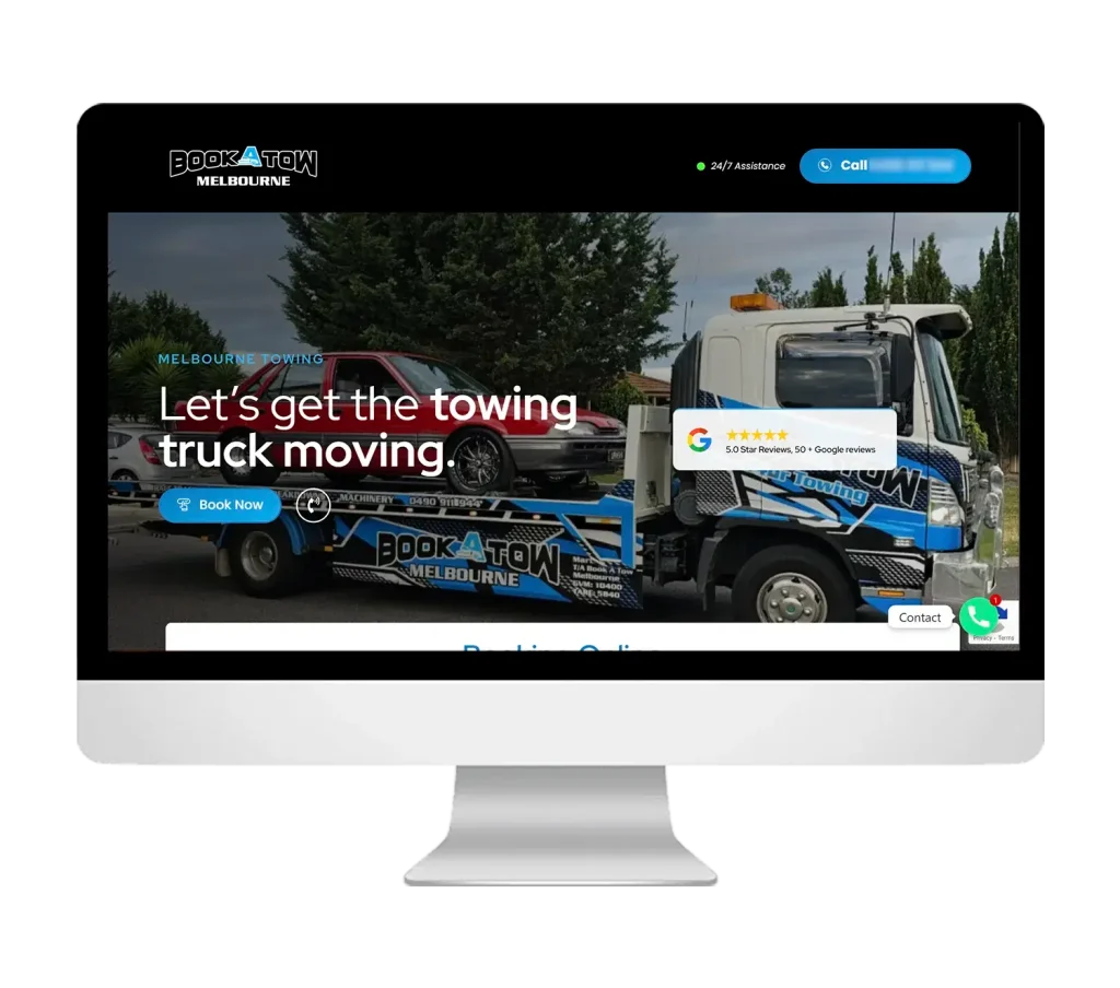 Portfolio - Book a Tow Melbourne