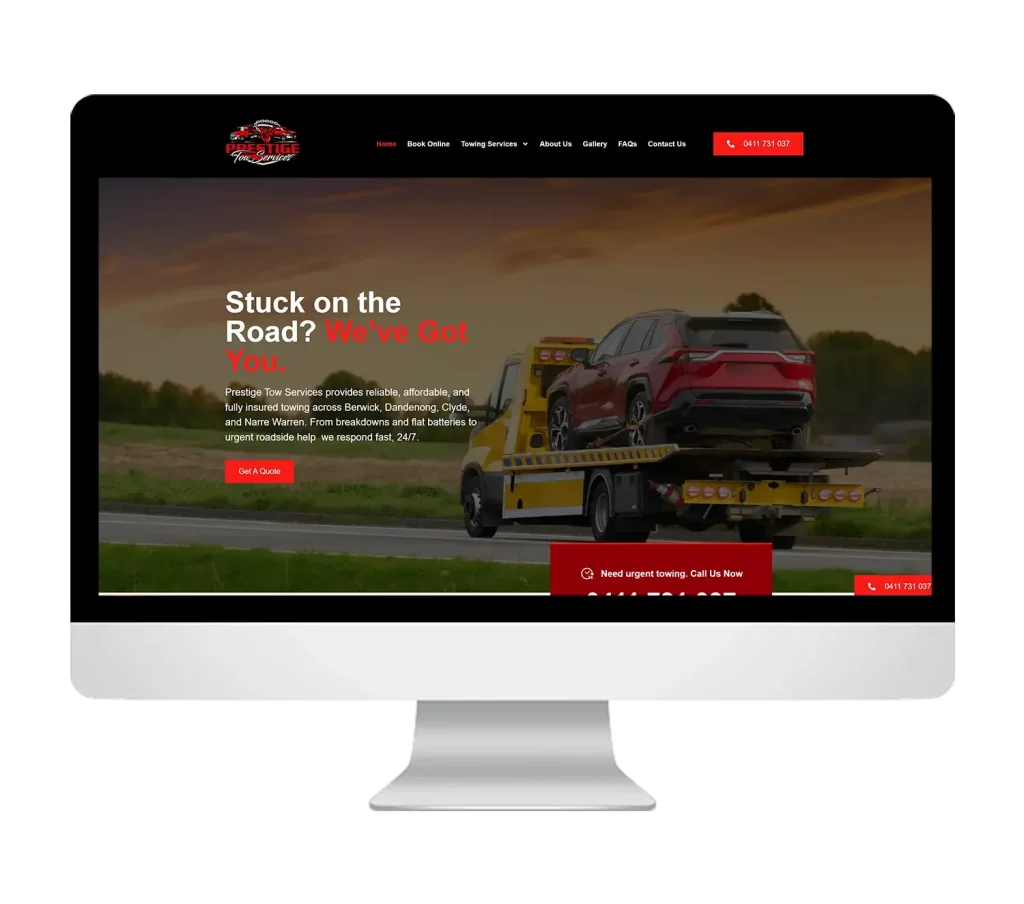 Prestige Tow Services Portfolio